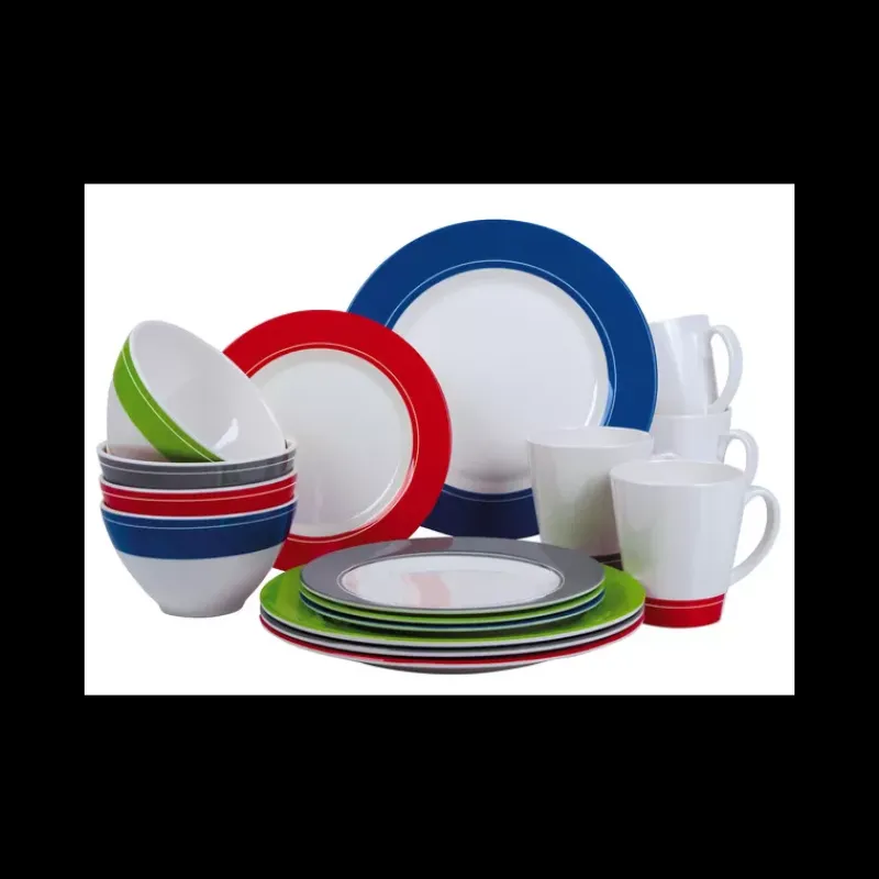 Set vaisselle 16 pièces Burano*Camp4 Clearance