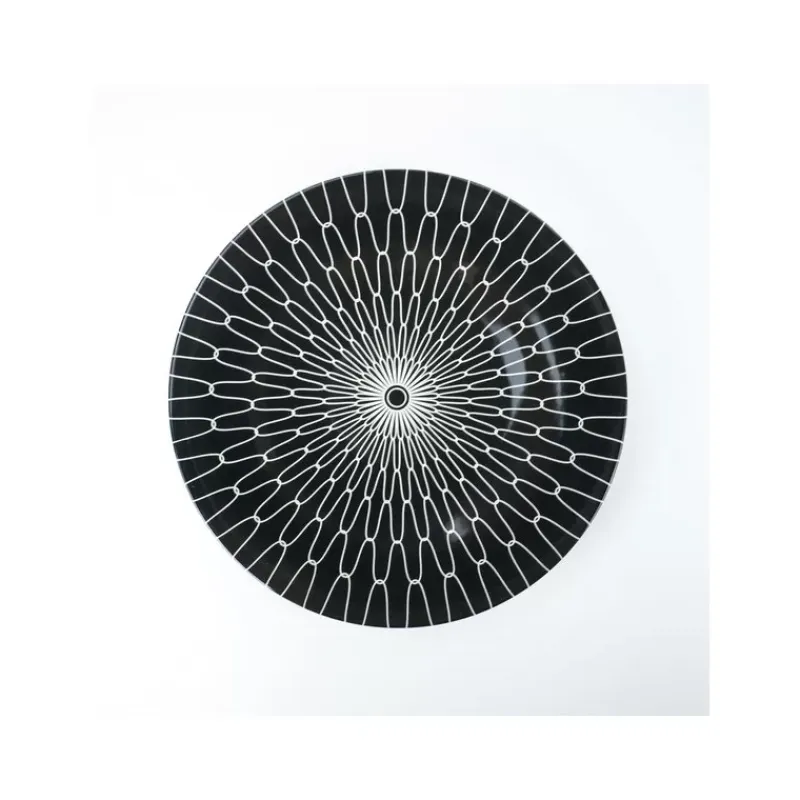Hot Set vaisselle Black-White 16 pièces Cuisine & Vaisselle·Vaisselle & Kit Vaisselle|Ustensile De Cuisine & Vaisselle·Set Vaisselle & Vaisselle