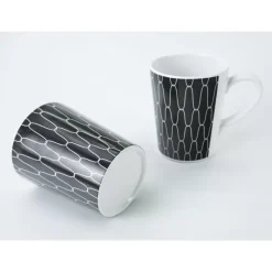 Hot Set vaisselle Black-White 16 pièces Cuisine & Vaisselle·Vaisselle & Kit Vaisselle|Ustensile De Cuisine & Vaisselle·Set Vaisselle & Vaisselle