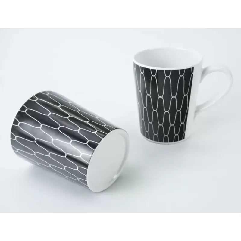 Hot Set vaisselle Black-White 16 pièces Cuisine & Vaisselle·Vaisselle & Kit Vaisselle|Ustensile De Cuisine & Vaisselle·Set Vaisselle & Vaisselle