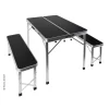 Clearance Table pique-nique avec bancs Mobilier De Camping·Table De Camping|Mobilier De Plein Air·Table