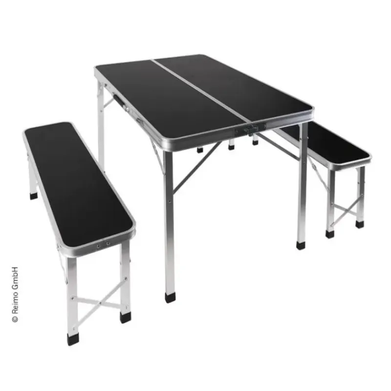 Clearance Table pique-nique avec bancs Mobilier De Camping·Table De Camping|Mobilier De Plein Air·Table