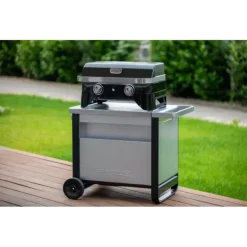 Chariot Deluxe pour plancha 2 brûleurs*Campingaz Discount