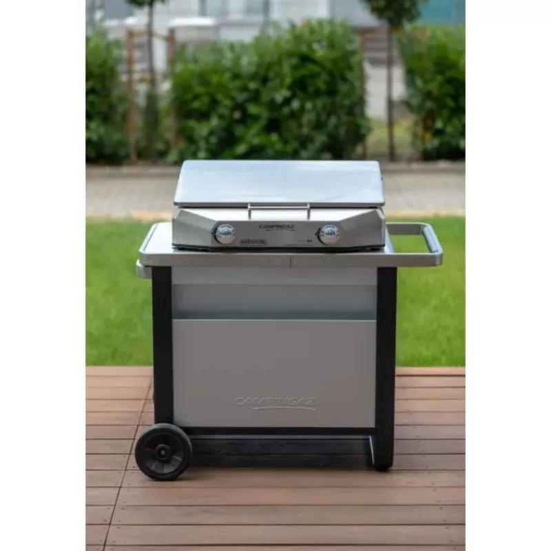 Chariot Deluxe pour plancha 2 brûleurs*Campingaz Discount