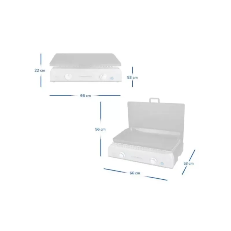 Clearance Plancha Blue Flame LXD Twin Cuisson·Plancha|Barbecue & Réchaud Extérieur·Plancha