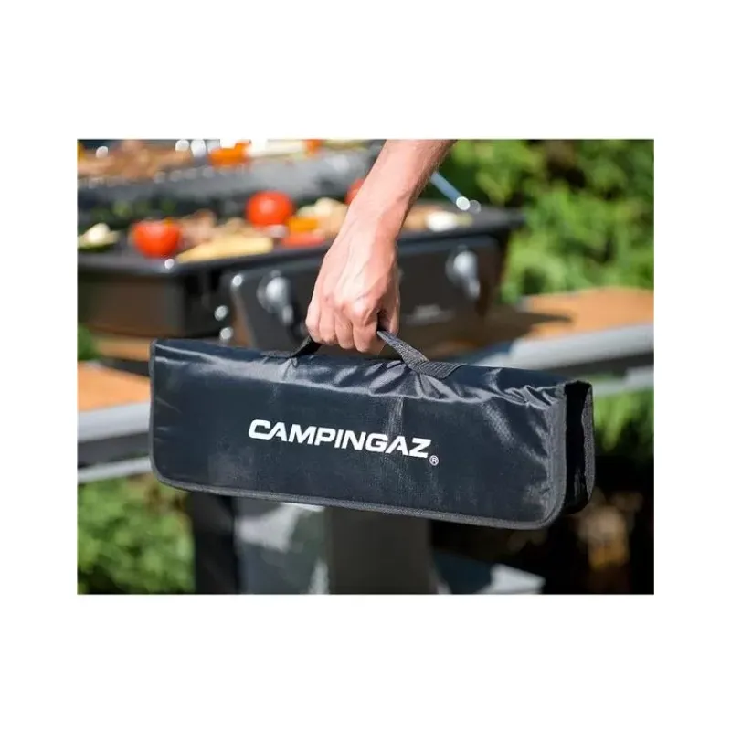 New Sacoche 5 ustensiles avec manche en bois Cuisson·Grille & Accessoire Barbecue|Ustensile De Cuisine & Vaisselle·Ustensiles De Cuisine