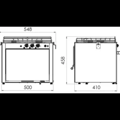 Online Cuisinière | CU2000 Cuisson Intérieure, Réchaud Et Réchaud-Four·Réchaud Four Gaz Et Cuisinière