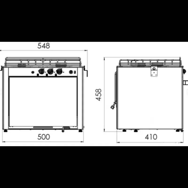 Online Cuisinière | CU2000 Cuisson Intérieure, Réchaud Et Réchaud-Four·Réchaud Four Gaz Et Cuisinière