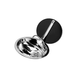 Evier ovale inox avec couvercle*Can Sale