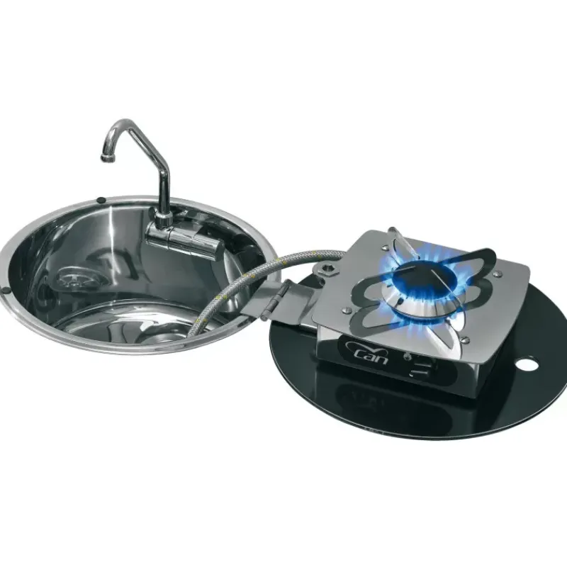 Discount Foldy rond | LC1701 Appareil De Cuisson Intérieur·Combiné Évier Gaz|Cuisson Intérieure, Réchaud Et Réchaud-Four·Réchaud Évier Gaz Combiné
