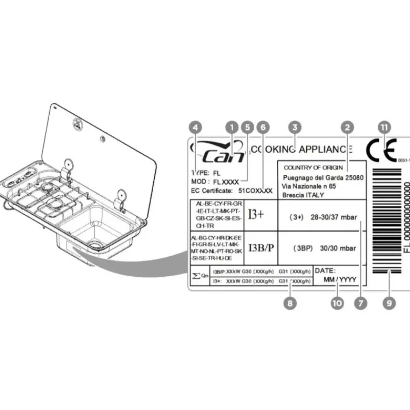 Pièces détachées Combiné FL14XX*Can Outlet