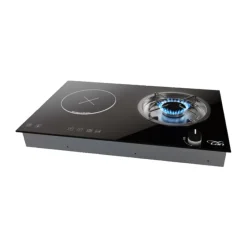 Réchaud hybride 2 feux gaz/induction | HC0550*Can Sale