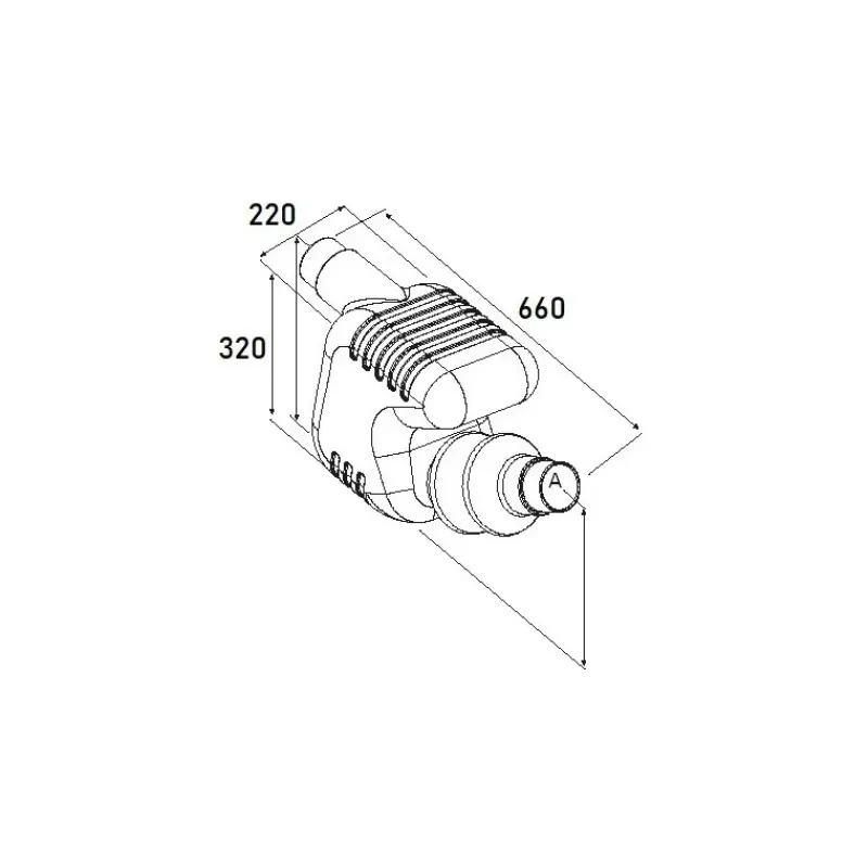Sale Waterlock moteur 40 à 75 CV Equipement Moteur In-Bord·Circuit Échappement