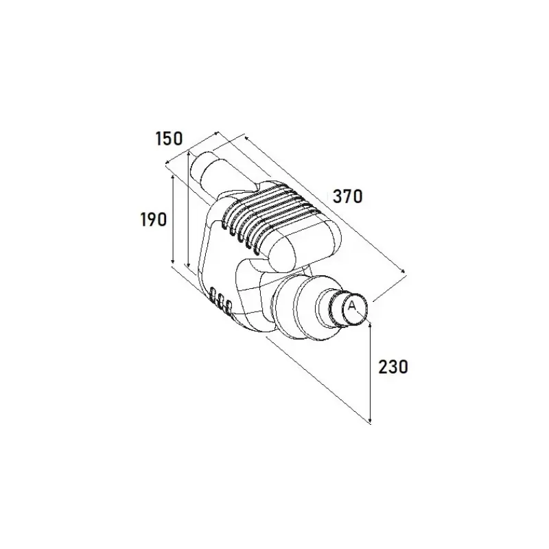 Waterlock moteur 15 à 38 CV Equipement Moteur In-Bord·Circuit Échappement