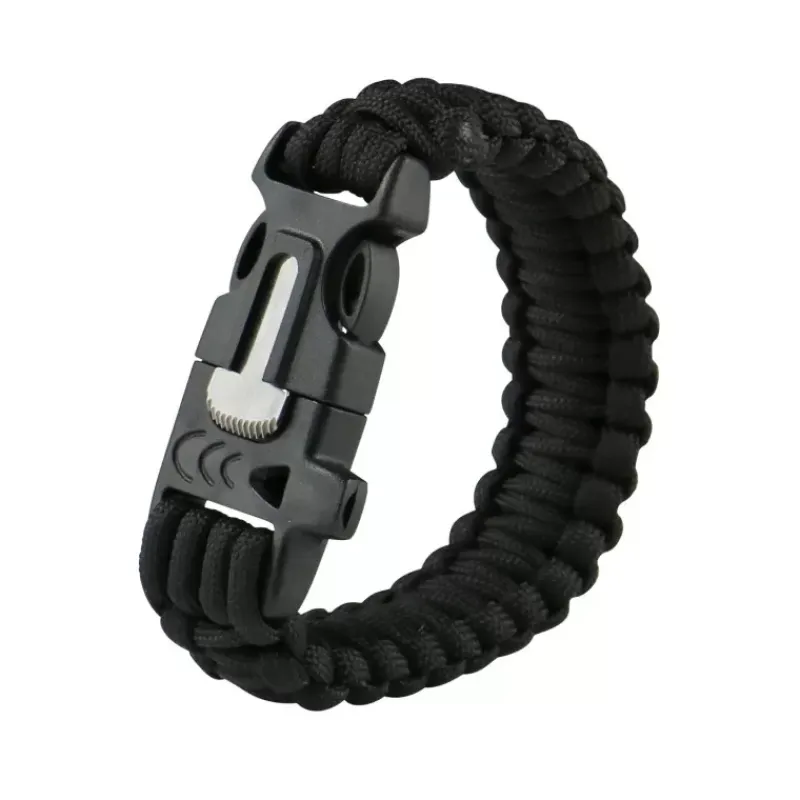 Sale CAO Bracelet de survie Equipement Du Randonneur·Boussole, Sifflet & Instrument De Poche