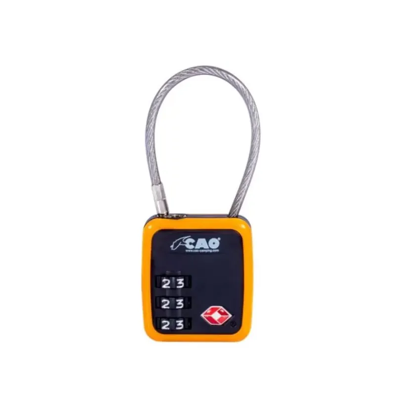 Sale CAO Cadenas câble TSA 3 combinaisons Campement Extérieur·Antivol & Cadenas