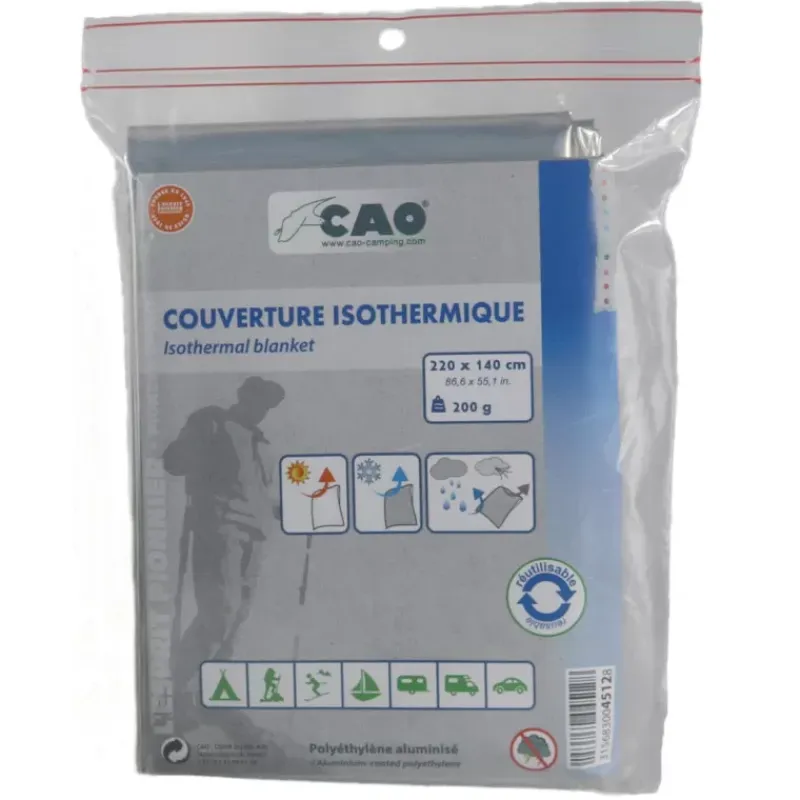 Best CAO Couverture isothermique de survie Equipement Du Randonneur·Trousse À Pharmacie|Pharmacie & Premier Secours