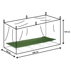 Outlet CAO Moustiquaire rectangulaire Campement Extérieur·Protection Insecte & Moustique|Vie En Plein Air·Moustique, Insecte & Nuisible