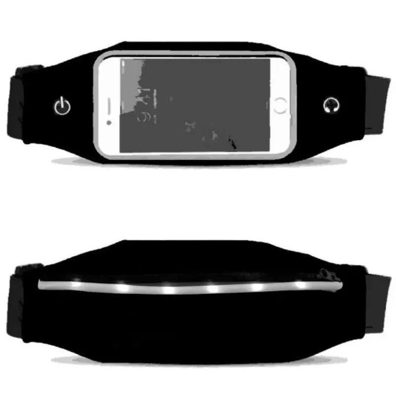 Clearance CAO Pochette 6 Led tour de taille smartphone Bagagerie·Saccoche & Étui