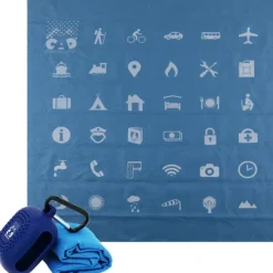 Online CAO Serviette de voyage "Pictos" Equipement Du Randonneur·Hygiène & Soin Du Corps