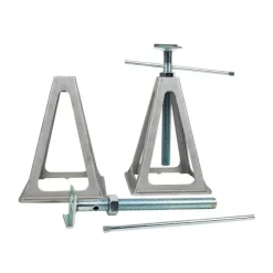 2 chandelles en aluminium*Carbest
