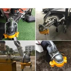 Antivol en U avec 2 clés pour attelage*Carbest Best