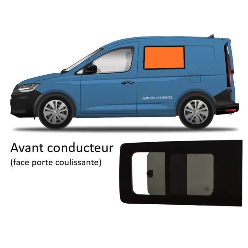 Baie latérale & arrière | VW Caddy Maxi 3 & 4*Carbest Sale