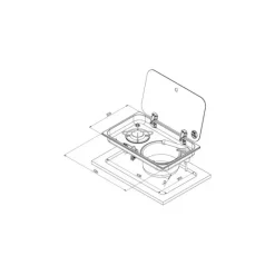 New Combiné avec couvercle 1 feux Appareil De Cuisson Intérieur·Combiné Évier Gaz|Cuisson Intérieure, Réchaud Et Réchaud-Four·Réchaud Évier Gaz Combiné