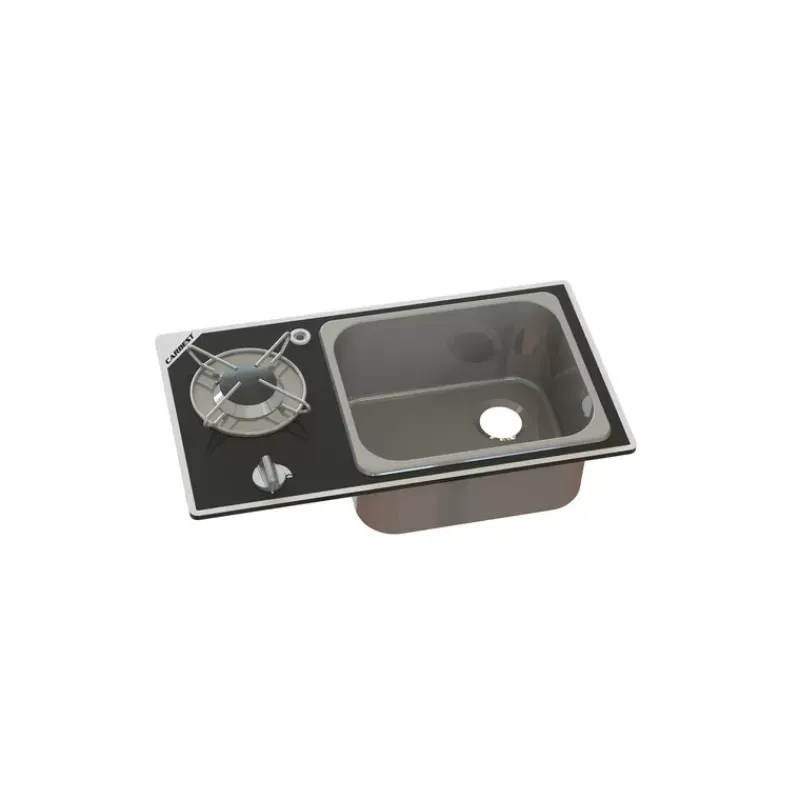 New Combiné cristal 1 feux Appareil De Cuisson Intérieur·Combiné Évier Gaz|Cuisson Intérieure, Réchaud Et Réchaud-Four·Réchaud Évier Gaz Combiné