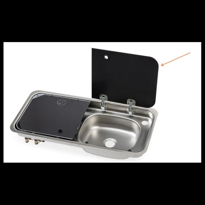 Best Couvercle pour combiné évier 2 feux gaz Appareil De Cuisson Intérieur·Pièce Détachée Pour Appareils De Cuisson