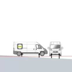 Hot Kit 4 verins de nivellement automatique 12 V | Ducato Fiat Ducato / Boxer / Jumper|Accessoire Extérieur·Vérin & Mise À Niveau