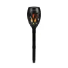 Lanterne LED solaire effet flammes*Carbest