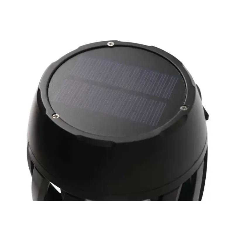 Lanterne LED solaire effet flammes*Carbest