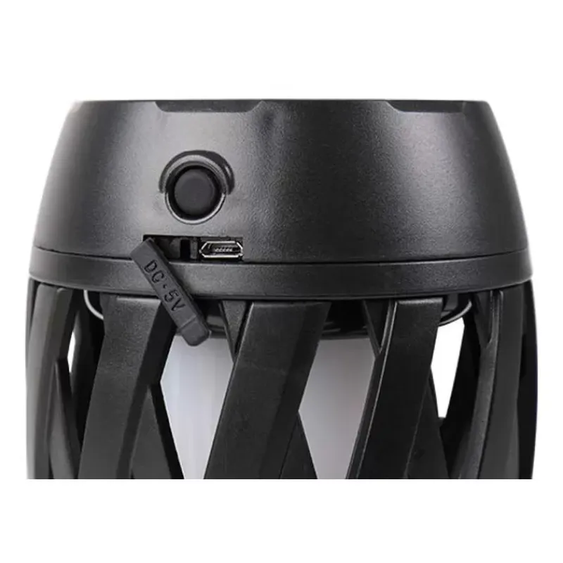 Lanterne LED solaire effet flammes*Carbest