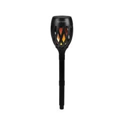 Lanterne LED solaire effet flammes*Carbest