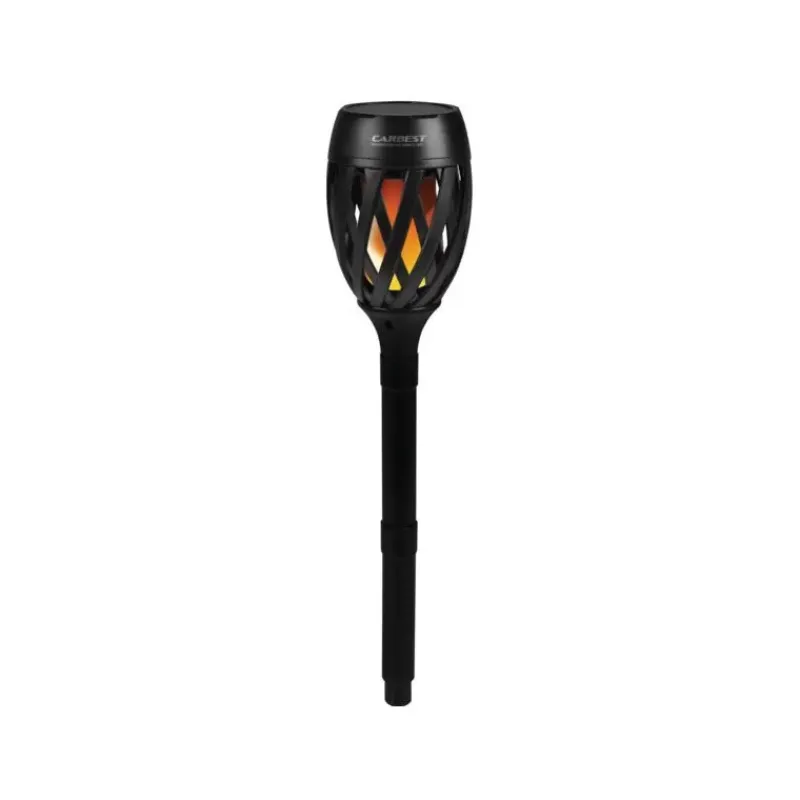 Lanterne LED solaire effet flammes*Carbest