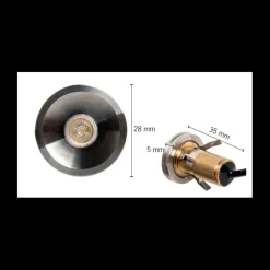 Mini spot en acier inoxydable*Carbest Sale