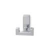 Patère double chromée 50 x 50 x 45 mm*Carbest Hot