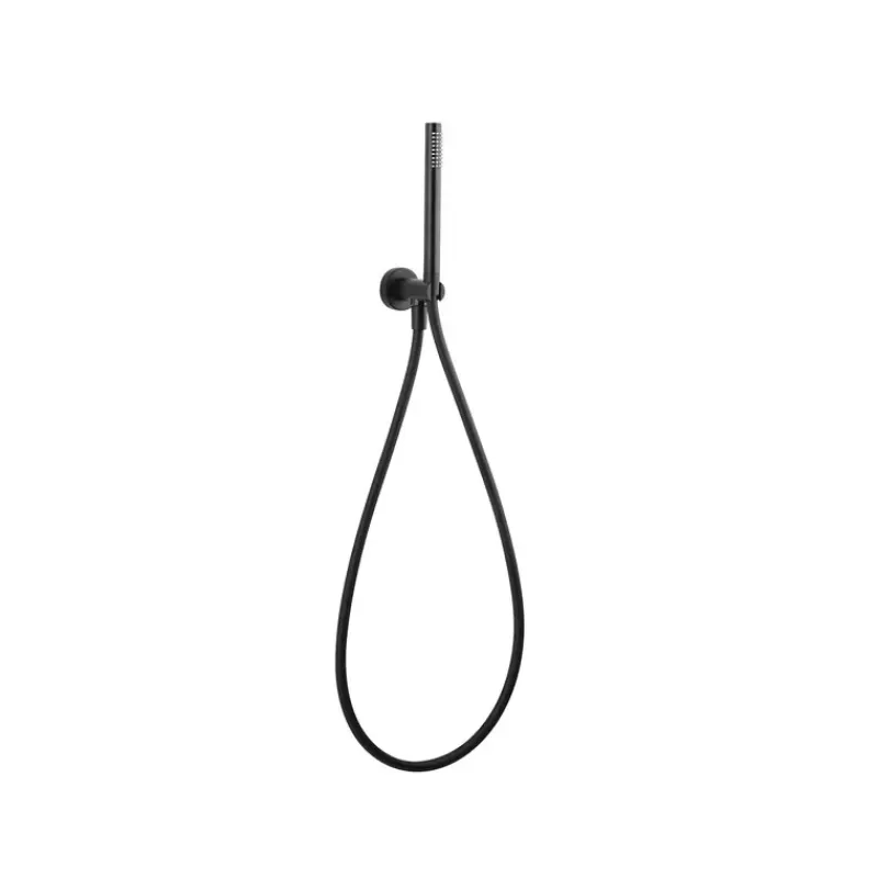 Discount Pommeau avec support Black Robinetterie·Douche & Douchette|Robinetterie·Douchettes & Douches