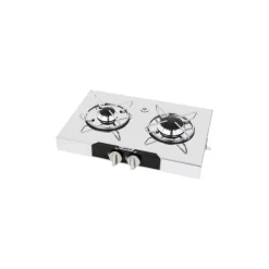 Online Réchaud chrome 2 feux | 440 x 290 mm Appareil De Cuisson Intérieur·Plaque De Cuisson Gaz|Cuisson Intérieure, Réchaud Et Réchaud-Four·Réchaud Et Plaque De Cuisson Gaz