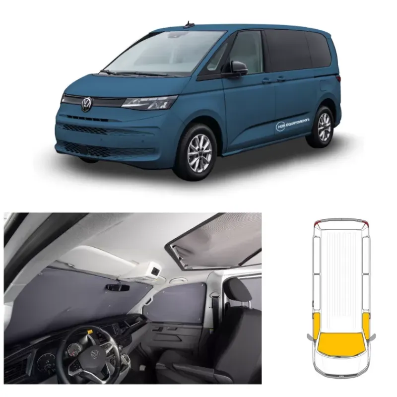 Discount Rideaux isolants avant 3 pièces | VW Multivan Rideau Isolant, Volet & Moustiquaire·Rideau Volkswagen