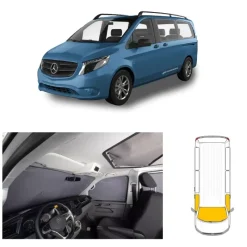 Rideaux isolants avant 3 pièces | Vito / Viano*Carbest Clearance