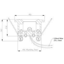 CARBEST Spot LED encastré alu* Online