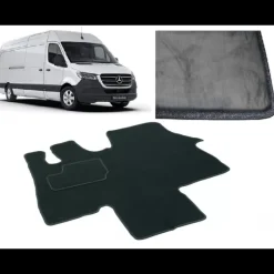 Sale Tapis de cabine Exquisit | Sprinter 3 Mercedes Sprinter|Equipement Intérieur·Tapis De Cabine