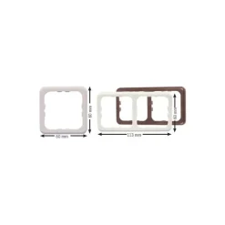 Sale Encadrements pour prise & interrupteur Presto 10000 Distribution & Protection·Interrupteur Ac/Dc (230V Et 12V)|Distribution & Protection·Interrupteur Ac/Dc
