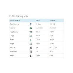 CL222*Clamcleat Online