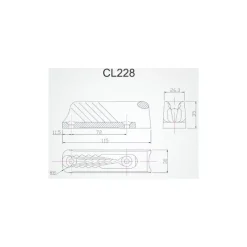 Hot CL228 Taquet, Bloqueur & Chaumard·Bloqueur & Coinceur