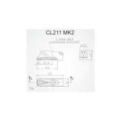 CL211 Mk2*Clamcleat Sale