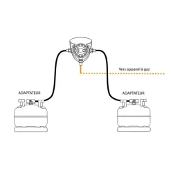 Outlet Adaptateur Primagaz, Totalgaz & Antargaz sortie G2 Equipement Gaz·Vanne Et Robinet Gaz|Equipement Gaz·Vanne Et Robinet Gaz