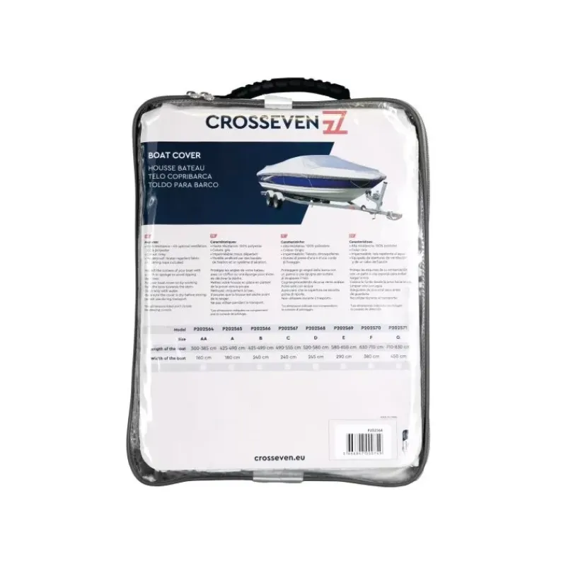 Taud bateau taille D | 5,2 à 5,8 m | 245 cm*Crosseven Best